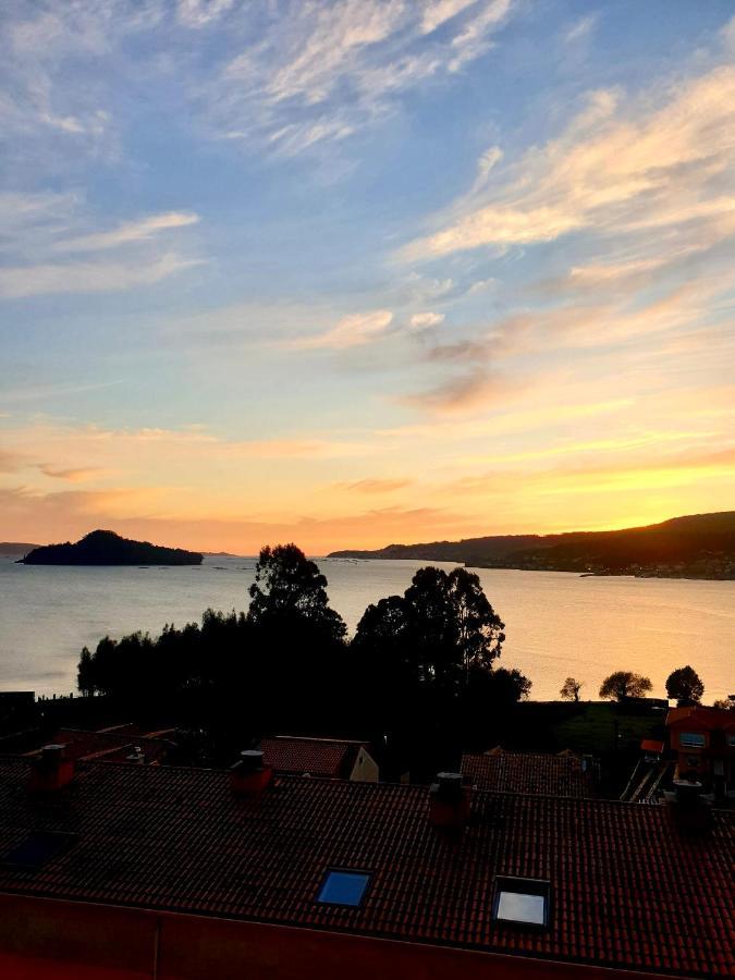 Apartamento Miramar Pontevedra Bagian luar foto